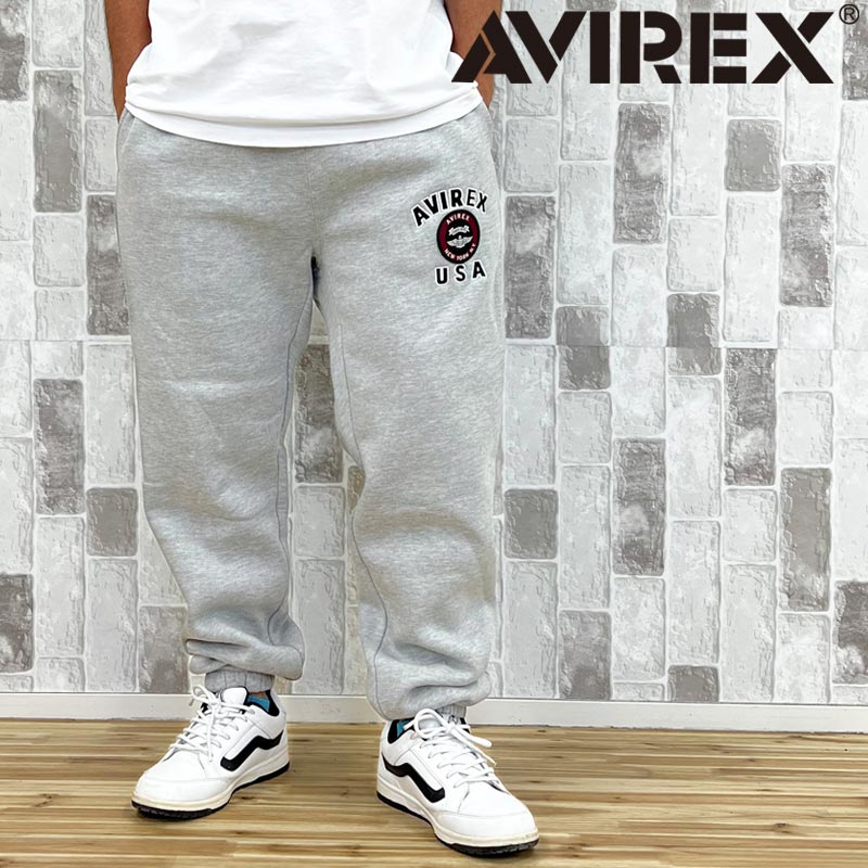 AVIREX アヴィレックス VARSITY LOGO SWEAT PANTS バーシティ ロゴ