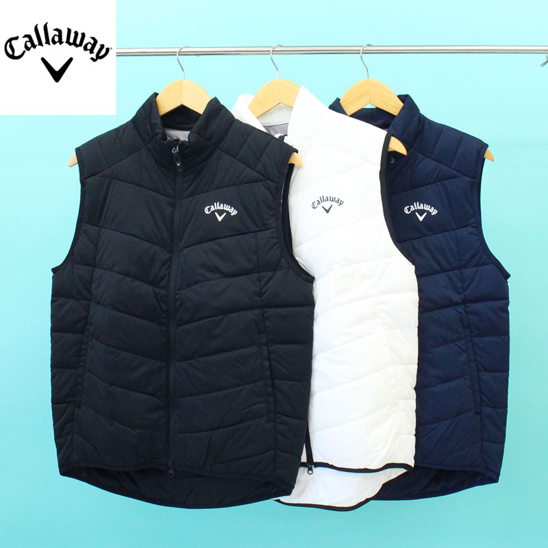 Callaway キャロウェイメンズ ボタニカル柄　ダウンベスト　ゴルフウェア Callaway キャロウェイメンズ ボタニカル柄 ダウンベスト ゴルフ