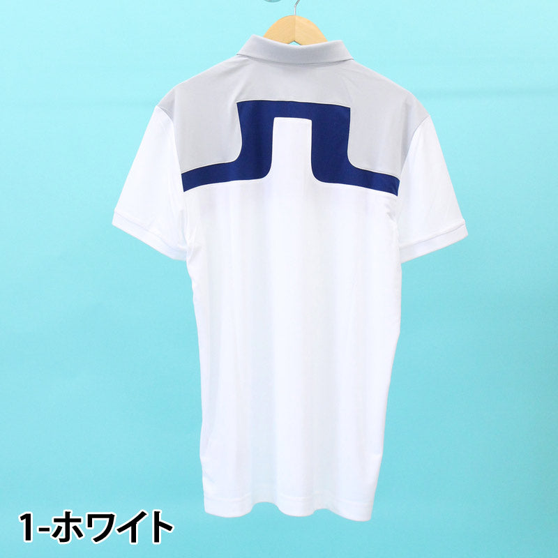 J.LINDEBERG(J.リンドバーグ) ホワイト カラー 半袖Tシャツ J