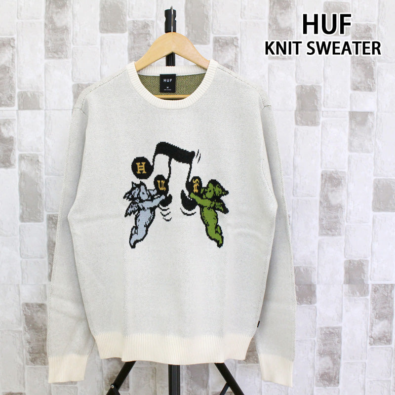 HUF ハフ ソングインターシャセーター ニット 長袖 トップス– TopIsm