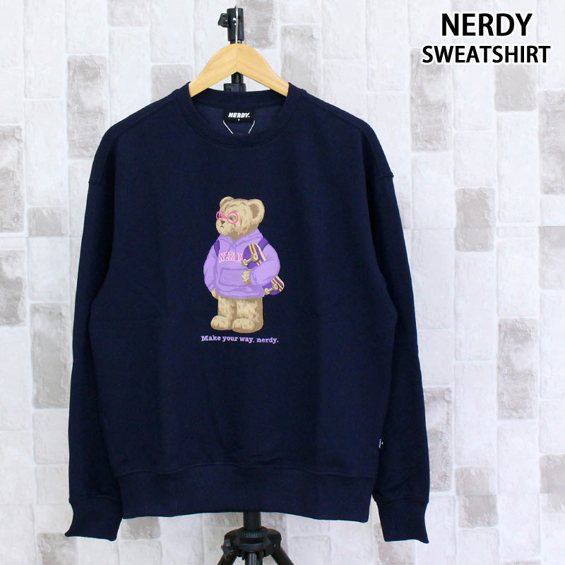 ノルディ 新作 Clever Neddy クレバーネディー スウェットシャツ ノルディ NERDY CLEVER NEDDY SWEATSHIRT クレバーネディ