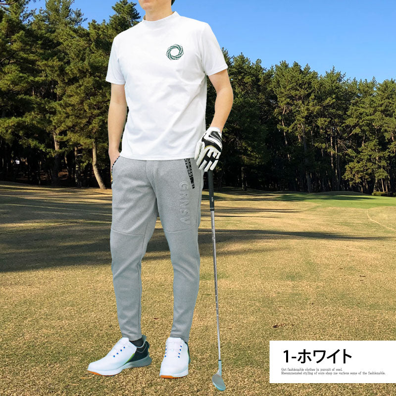 GIORNO SEVEN ジョルノセブン ゴルフウェア モックネックシャツ メンズ