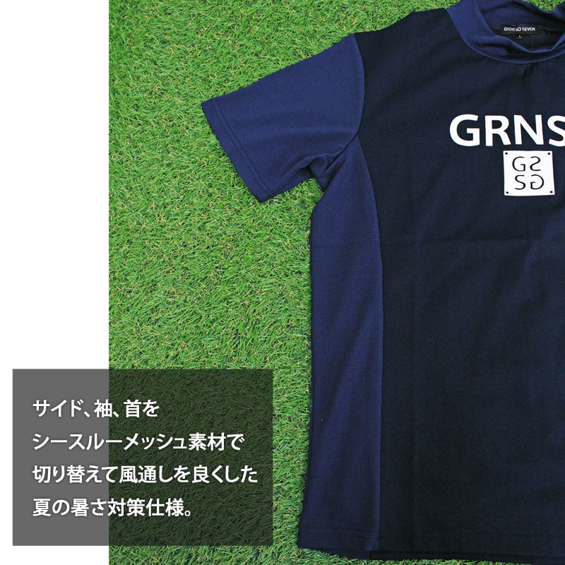 GIORNO SEVEN ジョルノセブン ゴルフウェア モックネックシャツ メンズ