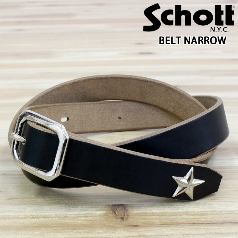 Schott ショット PERFECT BELT NARROW パーフェクト ベルト ナロー Schott ショット PERFECT BELT NARROW パーフェクト ベルト ナロー