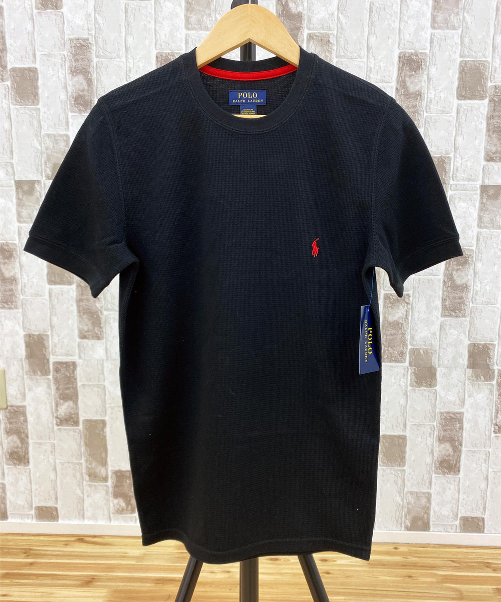 POLO RALPH LAUREN ポロ ラルフローレン サーマル ワッフル クルーネック 半袖 Tシャツ