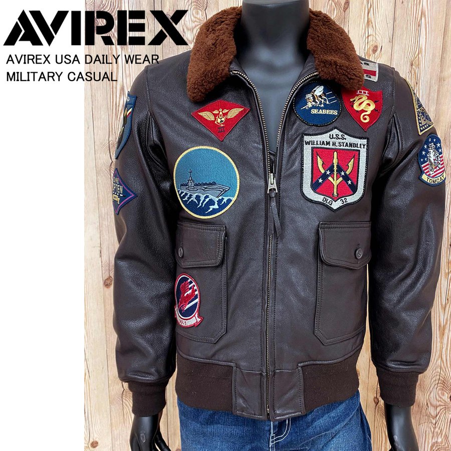 AVIREX アビレックス G-1 レザージャケット トップガン ミリタリー