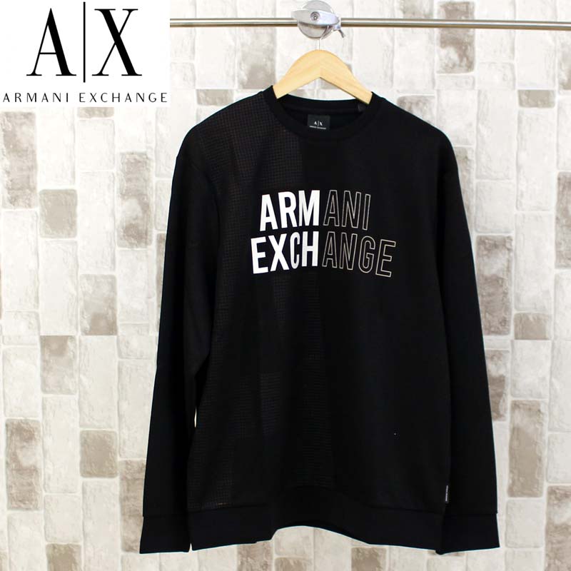 ARMANI EXCHANGE アルマーニエクスチェンジ AX ビッグロゴスウェット