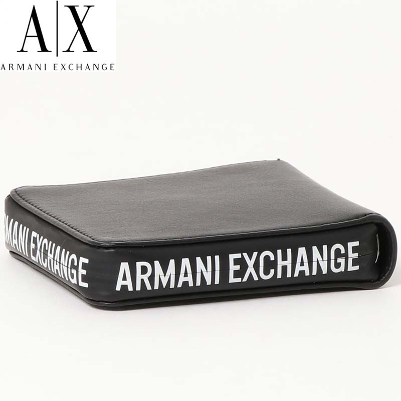 ARMANI EXCHANGE アルマーニエクスチェンジ AX ラウンドロゴファスナー