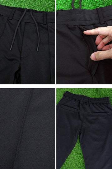 GIORNO SEVEN ジョルノセブン ゴルフパンツ ゴルフウェア メンズ ブランド ストレッチ ジャージ センターシーム 立体ロゴ