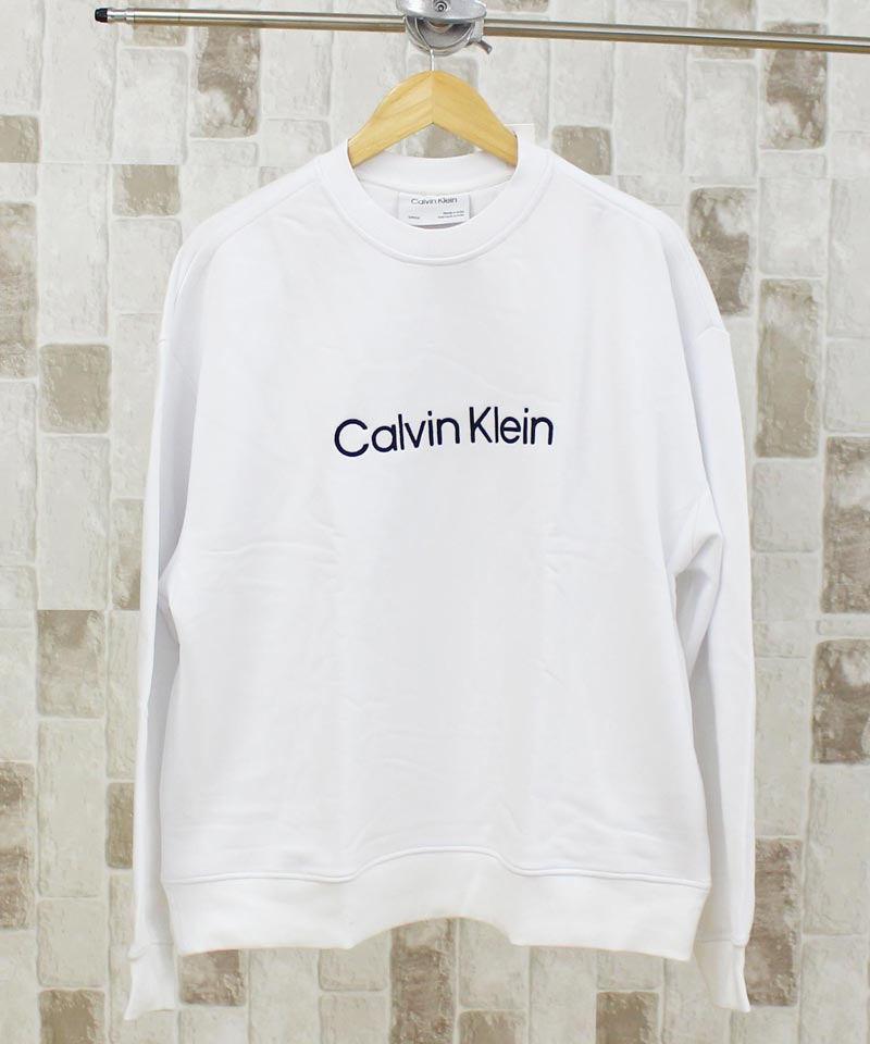 Calvin Klein カルバンクライン CK ロゴプリントクルーネック