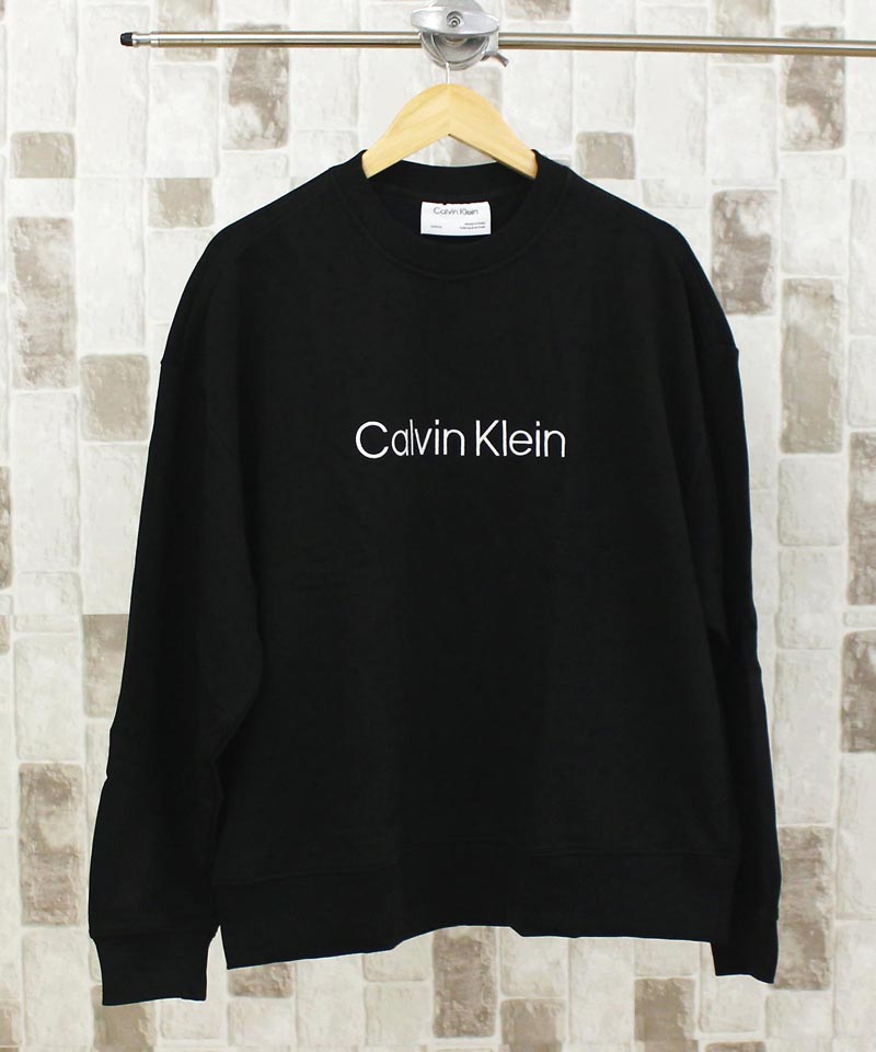 Calvin Klein カルバンクライン CK ロゴプリントクルーネック