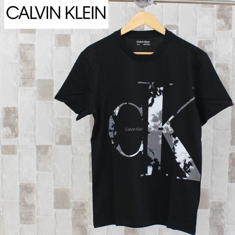 【24時間配送】新作Calvin Klein Tシャツ XLサイズ ロゴ 黒
