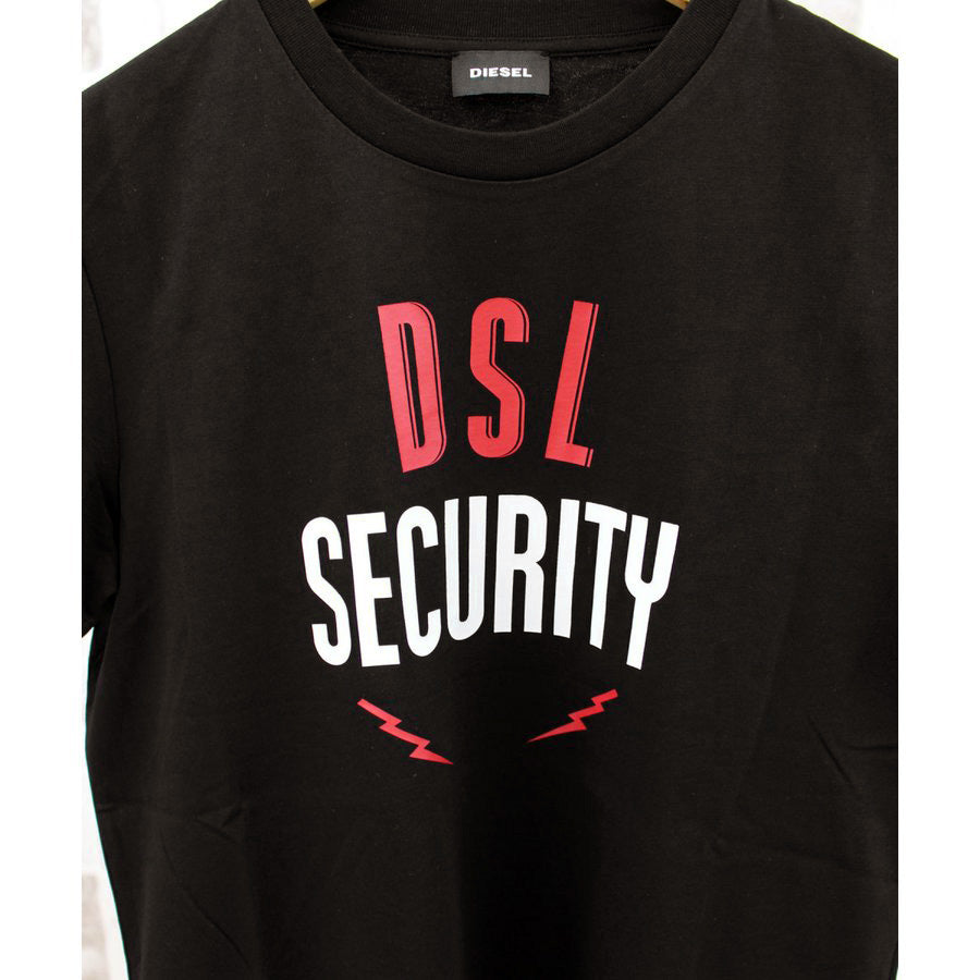 DIESEL ディーゼル SECURITY ロゴプリント 半袖 Tシャツ「T-DIEGOS-N24