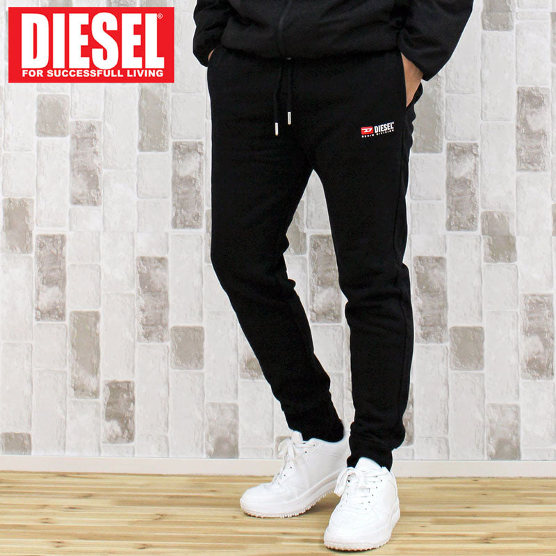 新品 ディーゼル DIESEL スウエット Mサイズ トレーナー 裏毛 黒