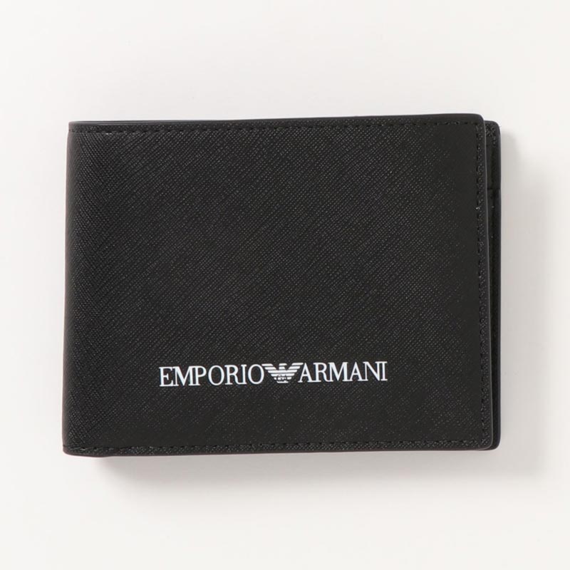EMPORIO ARMANI エンポリオ アルマーニ ロゴデザイン2つ折りウォレット