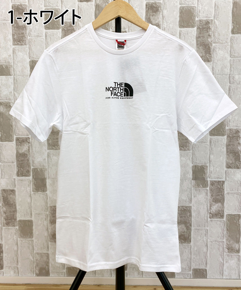 THE NORTH FACE MENS TEE ザ ノースフェイス センターロゴ
