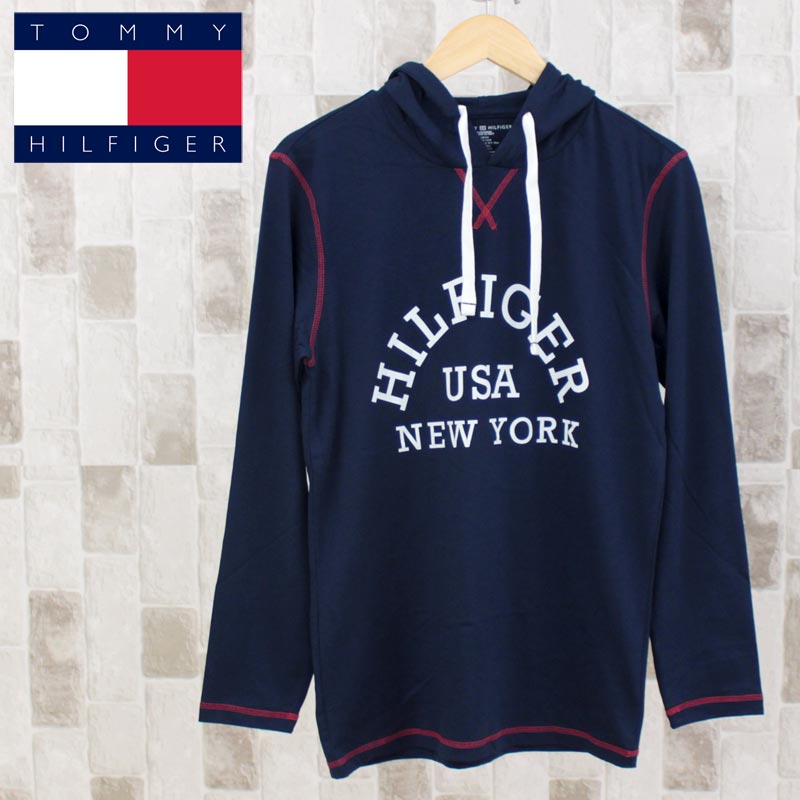 TOMMY HILFIGER トミー ヒルフィガー カレッジロゴ プルオーバーTee