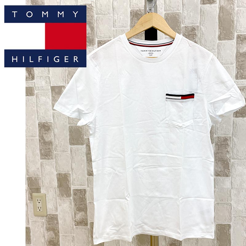 TOMMY HILFIGER トミー ヒルフィガー フラッグアイコン ポケット付きTシャツ ICON SS POKET TEE