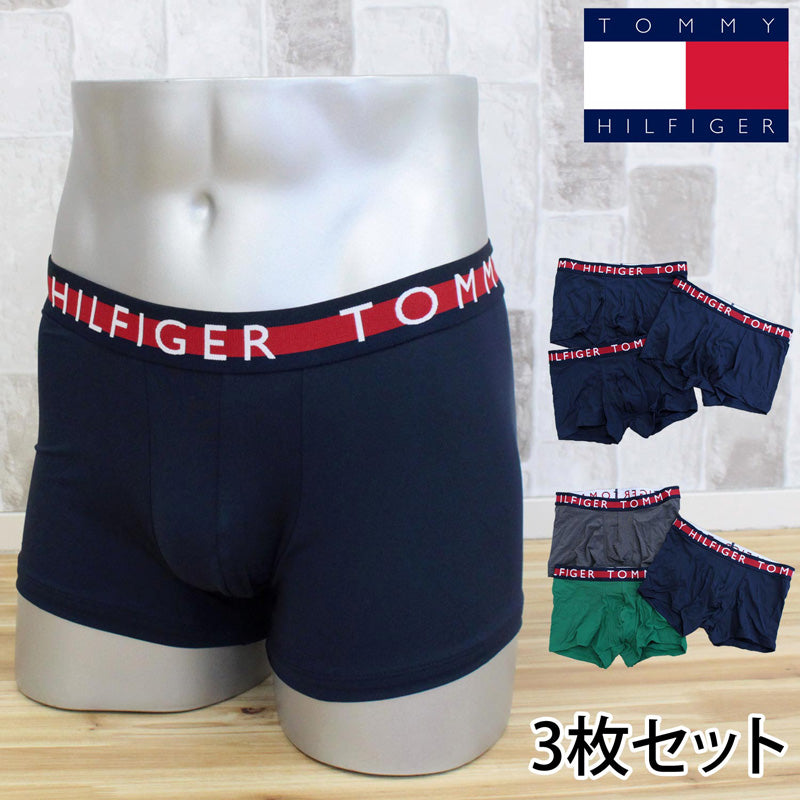 TOMMY HILFIGER トミー ヒルフィガー 3P ボクサーパンツ 09T4013 – TopIsm