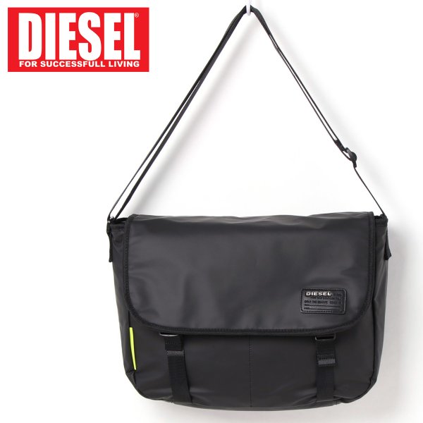 新品 ディーゼル DIESEL ショルダーバッグ F-CLOSE MESSENGER ブルー系