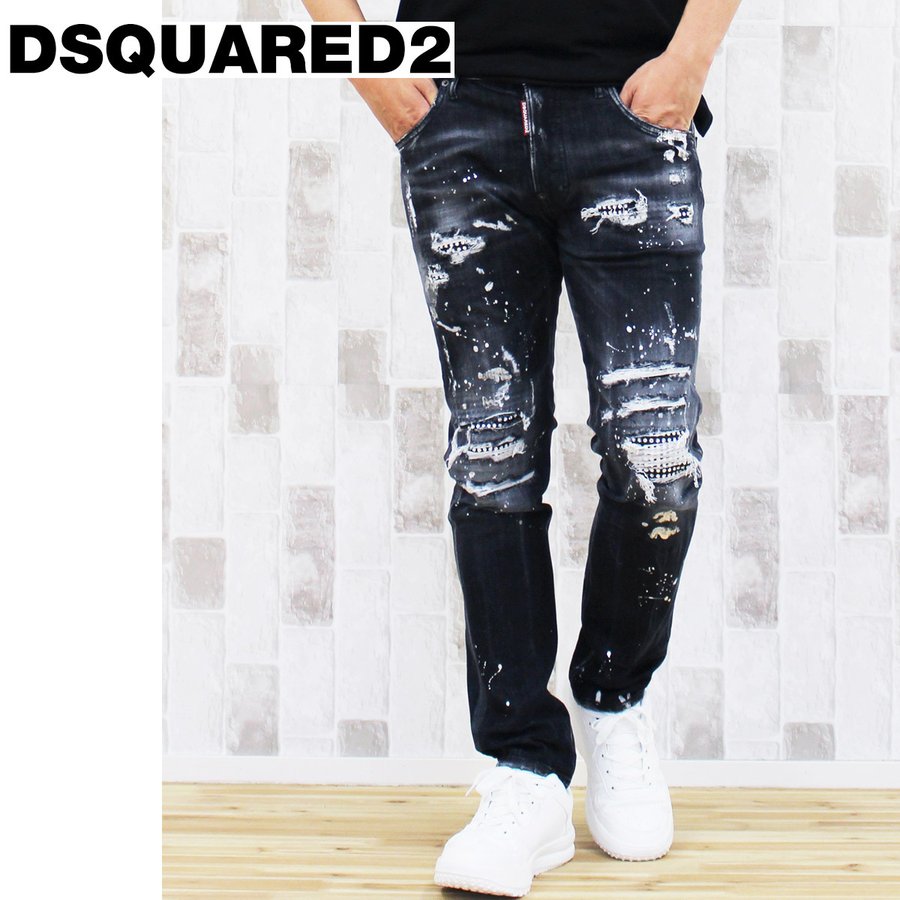 グレー　38 新品未使用　DSQUARED2 デニム ディースク　ストレッチ有メンズ