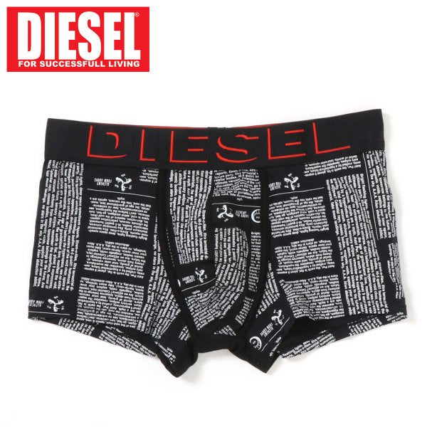 DIESEL ディーゼル ボクサーパンツ テキストグラフィック ロゴ