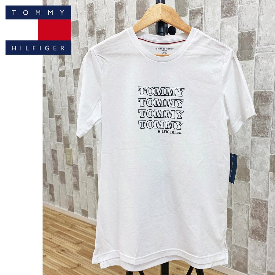 TOMMY HILFIGER トミー ヒルフィガー ロゴプリンント 半袖 Ｔシャツ