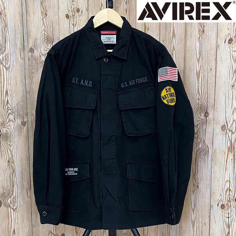 AVIREX アヴィレックス FATIGUE JACKET-A.N.G.JUNGLU ミリタリー 