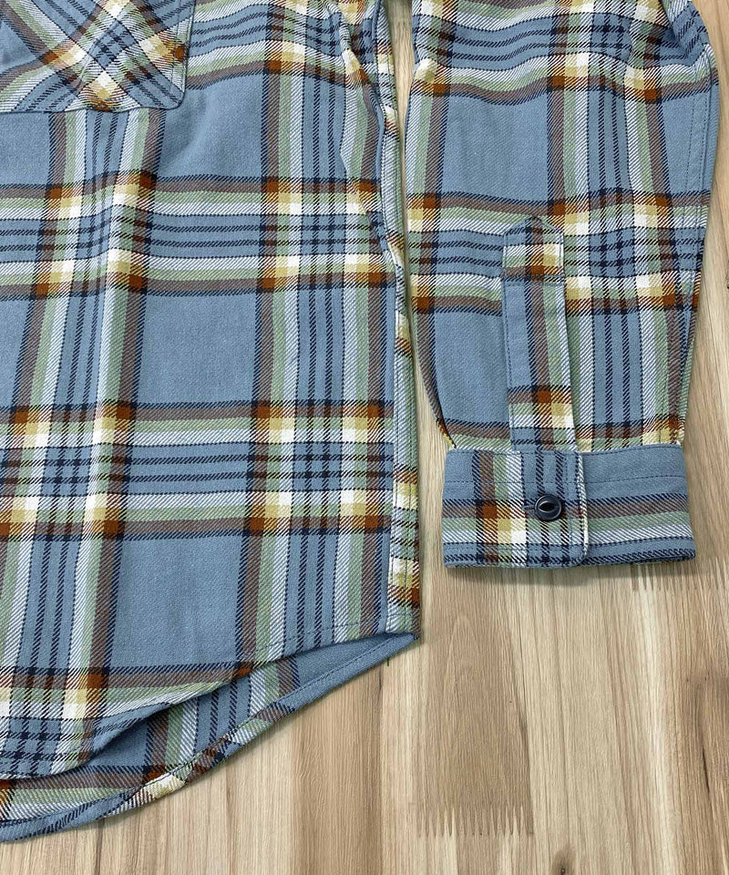 AVIREX アヴィレックス CHECK EMBROIDERED SHIRT チェックシャツ