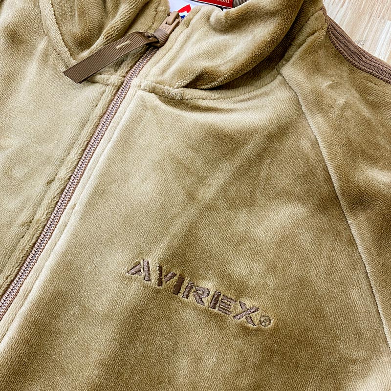 AVIREX アヴィレックス VELOUR TRACK JKT ベロア トラック