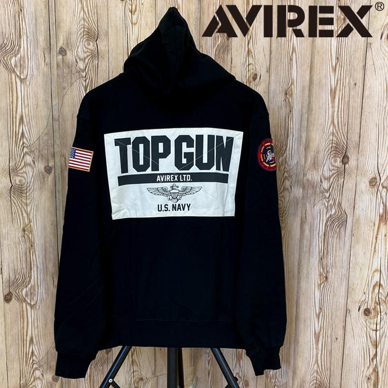 TOP GUN トップガン AVIREX スウェット X L トレーナー 美品 AVIREX トレーナー スウェット 「直営店限定」TOP GUN CREW NECK