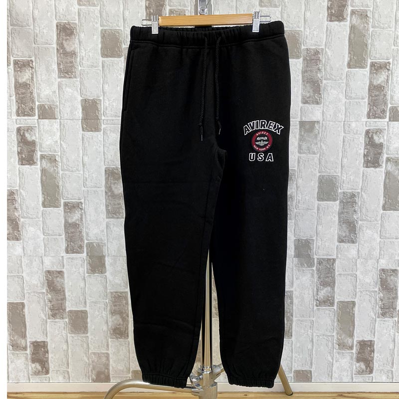 AVIREX アヴィレックス VARSITY LOGO SWEAT PANTS バーシティ ロゴ