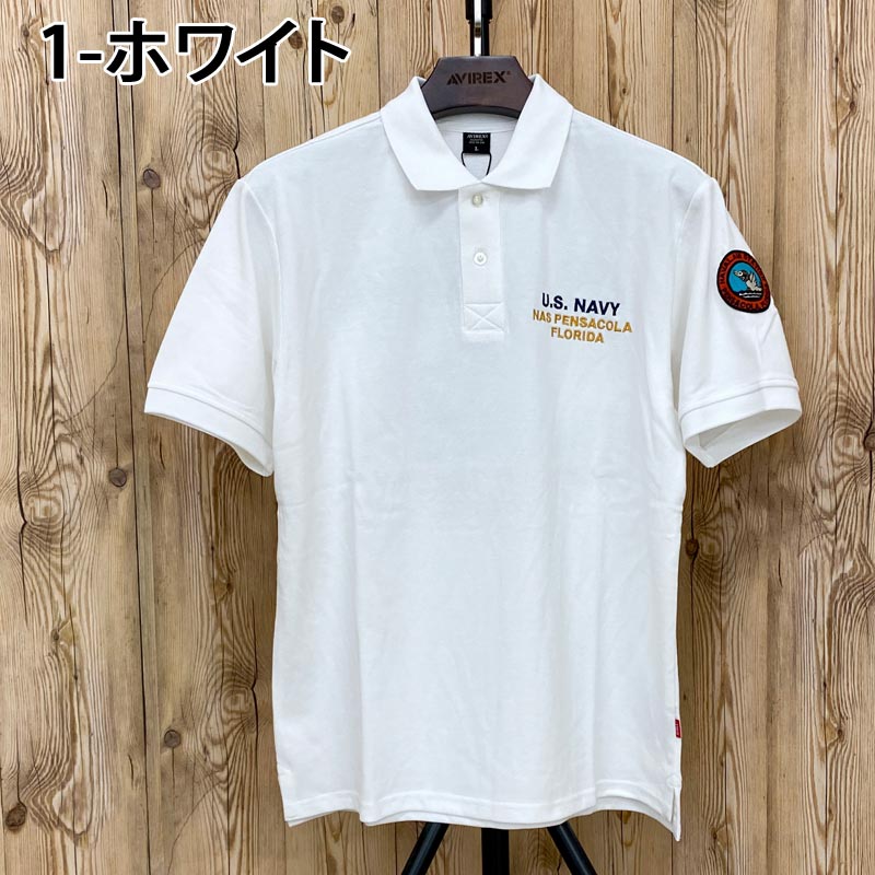 AVIREX アヴィレックス BLUE ANGELS 半袖ポロシャツ – TopIsm