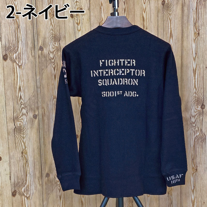 tシャツ BICOLOR HONEYCOMBI WAFFLE T-SHIRT/バイカラーハニカムワッフルTシャツ レディース AVIREX tシャツ BICOLOR HONEYCOMBI WAFFLE T-SHIRT/バイカラー