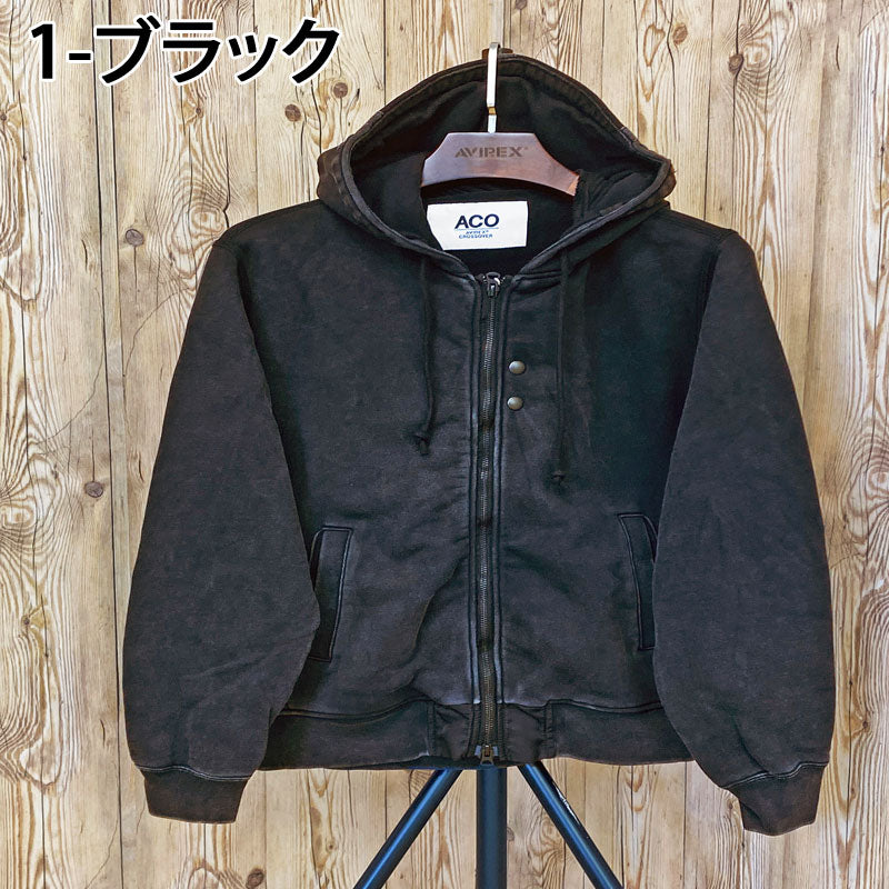 AVIREX アヴィレックス CROSSOVER CL CUSTOM ジップアップパーカー