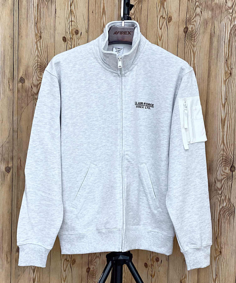 AVIREX アヴィレックス STENCIL STAND ZIP SWEAT HAT IN THE RING