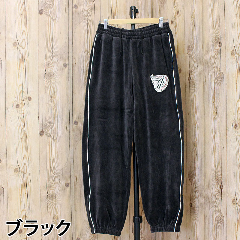 AVIREX アヴィレックス VELOUR PANTS 'A.C.D' 783-5210022 ベロア