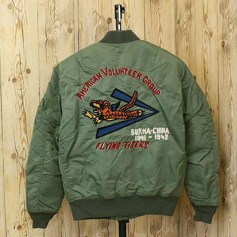 AVIREX アヴィレックス WASHED MA-1 FLYING TIGERS 783-5252012