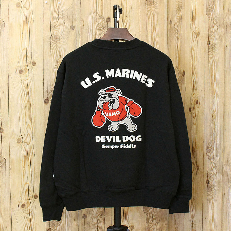 AVIREX アヴィレックス USMC BULLDOG CREWNECK SWEAT 783-5232005 