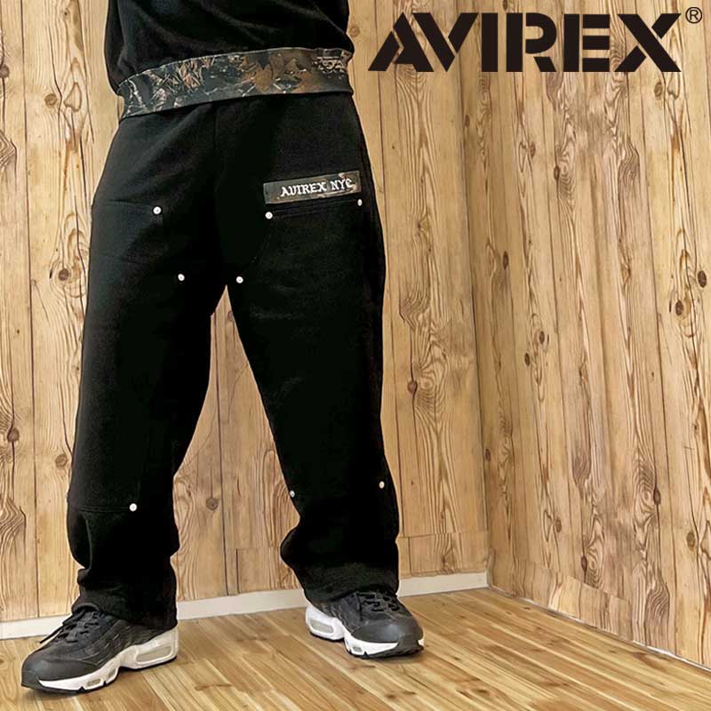 AVIREX アヴィレックス SWEAT PAINTER PANTS REAL TREE スウェット