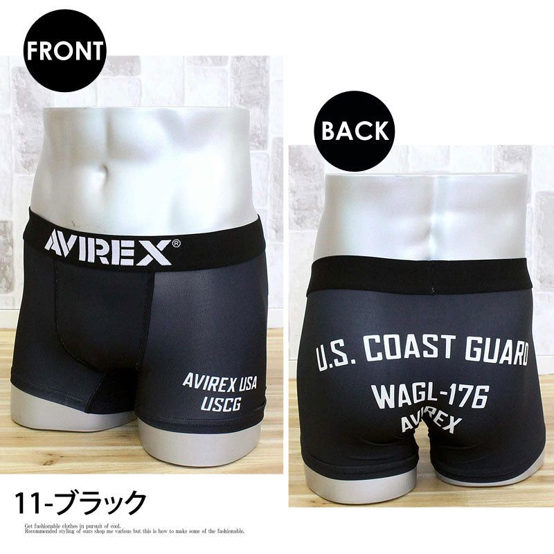 AVIREX アヴィレックス AX LOGO PRINT BOXER SHORTS ボクサーショーツ
