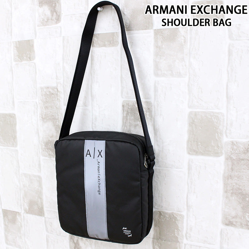 新品　アルマーニエクスチェンジ　バッグ ARMANI EXCHANGE アルマーニエクスチェンジ AX モノトーンバンド