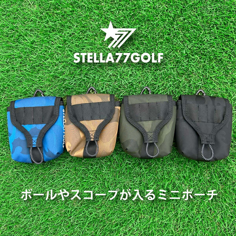 ゴルフボールケース 距離計スコープホルダー ゴルフポーチ ミニポーチ