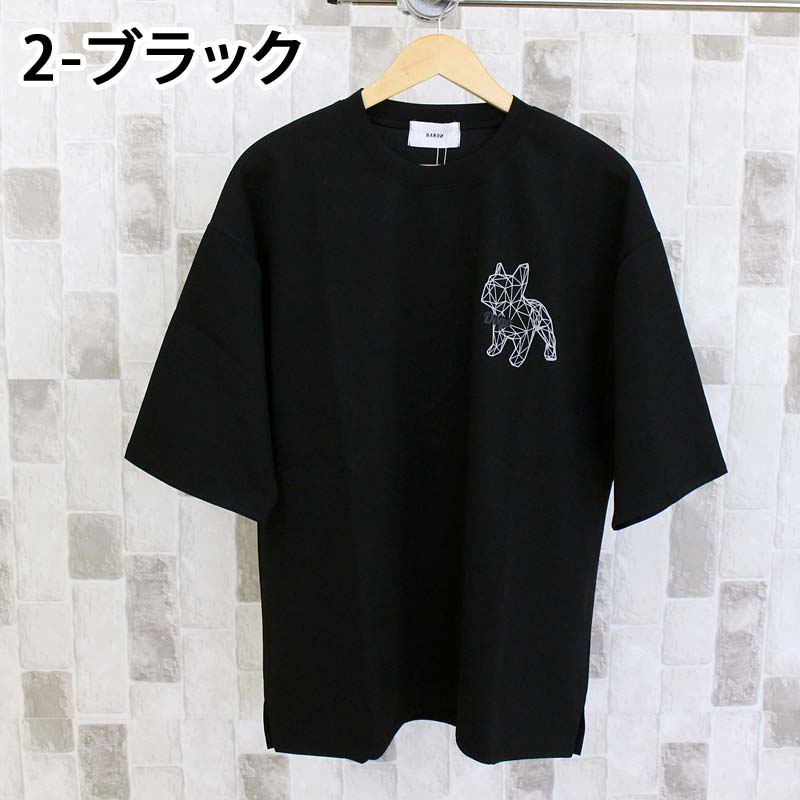 BARON バロン アニマルモチーフ バックプリント クルーネック