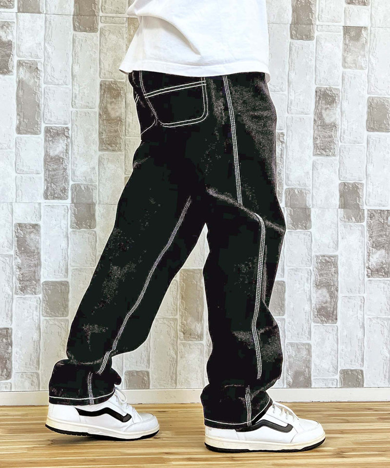 Carhartt カーハート WIP リラックスストレートワークデニムパンツ シンプルパンツ Simple Pant – TopIsm