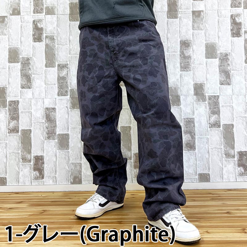 パンツ carhartt Carhartt カーハート WIP カモフラージュ ダックシングルニー
