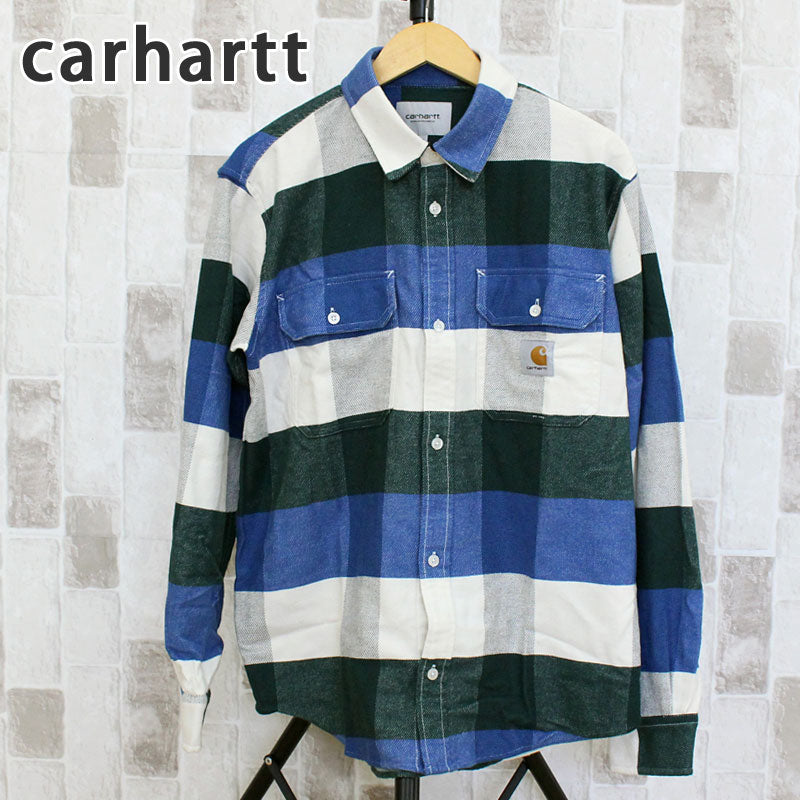 carhartt カラーブロック 長袖ポロシャツ L carhartt カラーブロック 長袖ポロシャツ L カーハート
