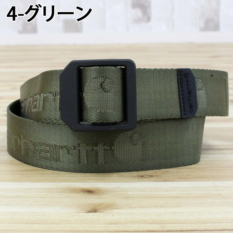 Carhartt カーハート ナイロンウェビングラダーロックベルト Nylon
