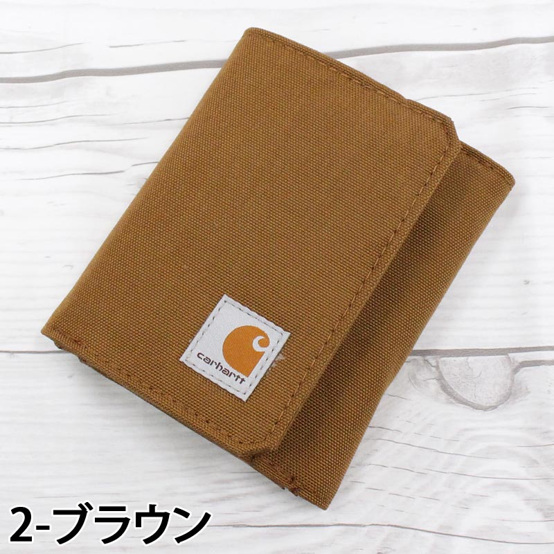 Carhartt カーハート ナイロンダック三つ折り財布 3つ折りウォレット