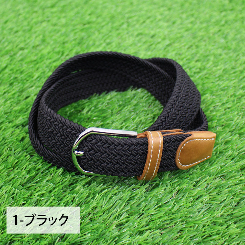 ゴルフウェア メンズ ベルト ゴルフベルト ゴム メッシュベルト